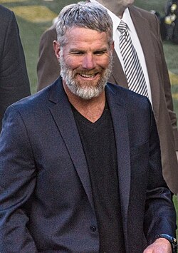 Quarterback Brett Favre set Golden Eagle passing records in 1990 that stood for 30 years before being broken by Austin Davis and then Nick Mullens. Brett Favre Super Bowl 50.jpg