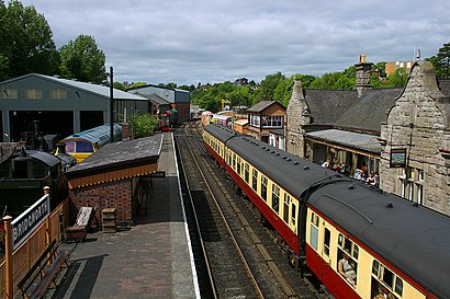 How to get to Bridgnorth Railway Station with public transport- About the place