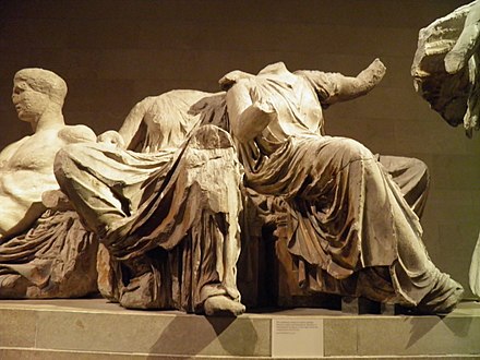 Group from the east pediment, British Museum
