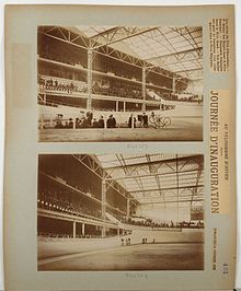 L'inauguration du Vélodrome d'Hiver (1910).