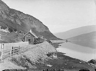 <span class="mw-page-title-main">Bulken Station</span> Railway station in Voss, Norway