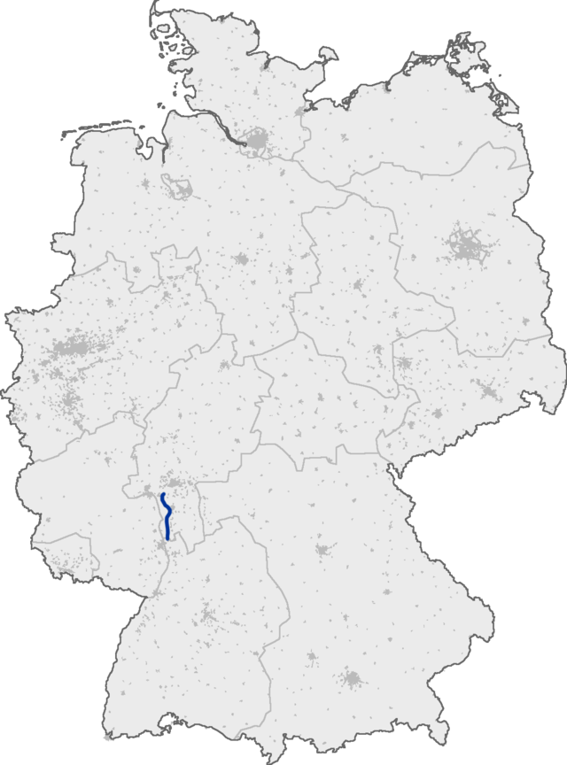 Mapa da localização da auto-estrada A67