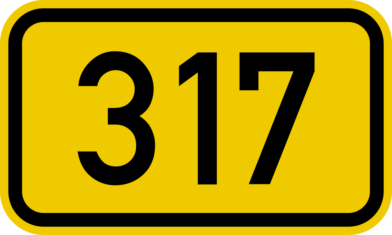 File:Bundesstraße 317 number.svg - Wikimedia Commons