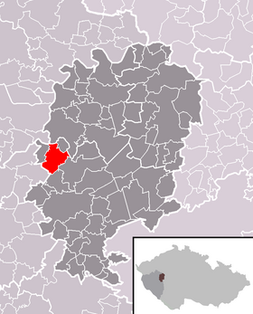 Localisation de Bušovice