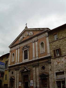 Kyrkan Il Gesù i Perugia.