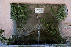 Fontaine de l'Inquette.