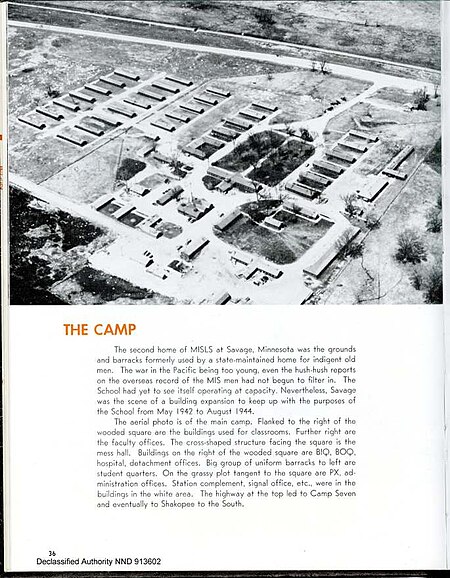 Camp Savage 1946