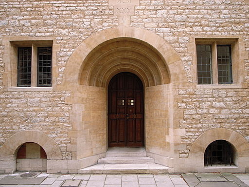 Campion Hall door
