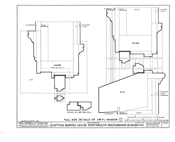 File:Captain Barnes House, 218 Islington Street, Portsmouth, Rockingham County, NH HABS NH,8-PORT,124- (sheet 15 of 65).tif