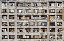 Ran down housing complex in Brazil. Carica 15, Sao Paulo Downtown, Brazil.jpg