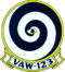 Carrier Airborne Early Warning Squadron 123 (US Navy) patch.png