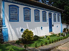 Casa onde nasceu Oswaldo Cruz, em São Luís do Paraitinga, São Paulo