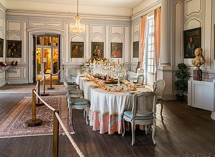 Interior of the Castle of Gy, Haute-Saône, France