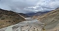 * Nomination Chandra river bed (flowing toward) on a cloudy day as seen a few Kms above Batal, Lahaul and Spiti Dist., HP, India. Elev. 4,000m --ADARSHluck 09:48, 2 October 2021 (UTC) * Promotion Good quality. --Kritzolina 08:03, 9 October 2021 (UTC)