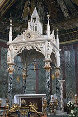 Ciborium Svaté Cecilie, Arnolfo di Cambio