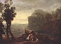 Claude Lorrain: Küstenlandschaft mit Acis und Galatea