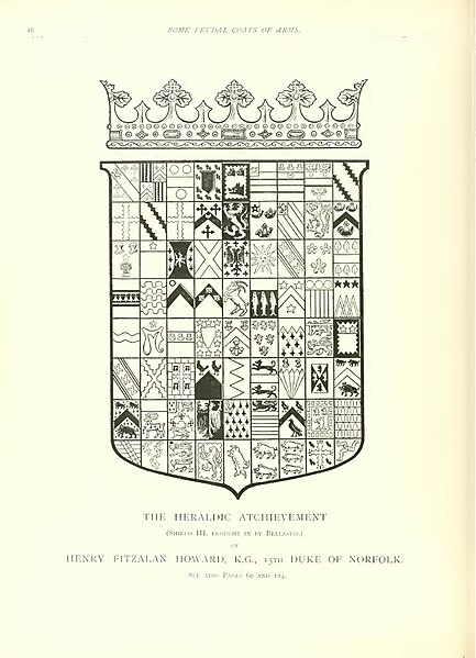 File:Coat of arms of Henry Fitzalan-Howard, 15th Duke of Norfolk (Shield III) FullPage.jpg