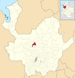 Locatie van San Andrés de Cuerquía