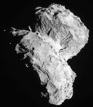 Comet 67P on 22 August 2014 NavCam.jpg