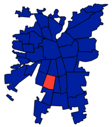 La Cisterna - Mapa