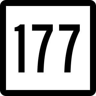 <span class="mw-page-title-main">Connecticut Route 177</span> State highway in Hartford County, Connecticut, US