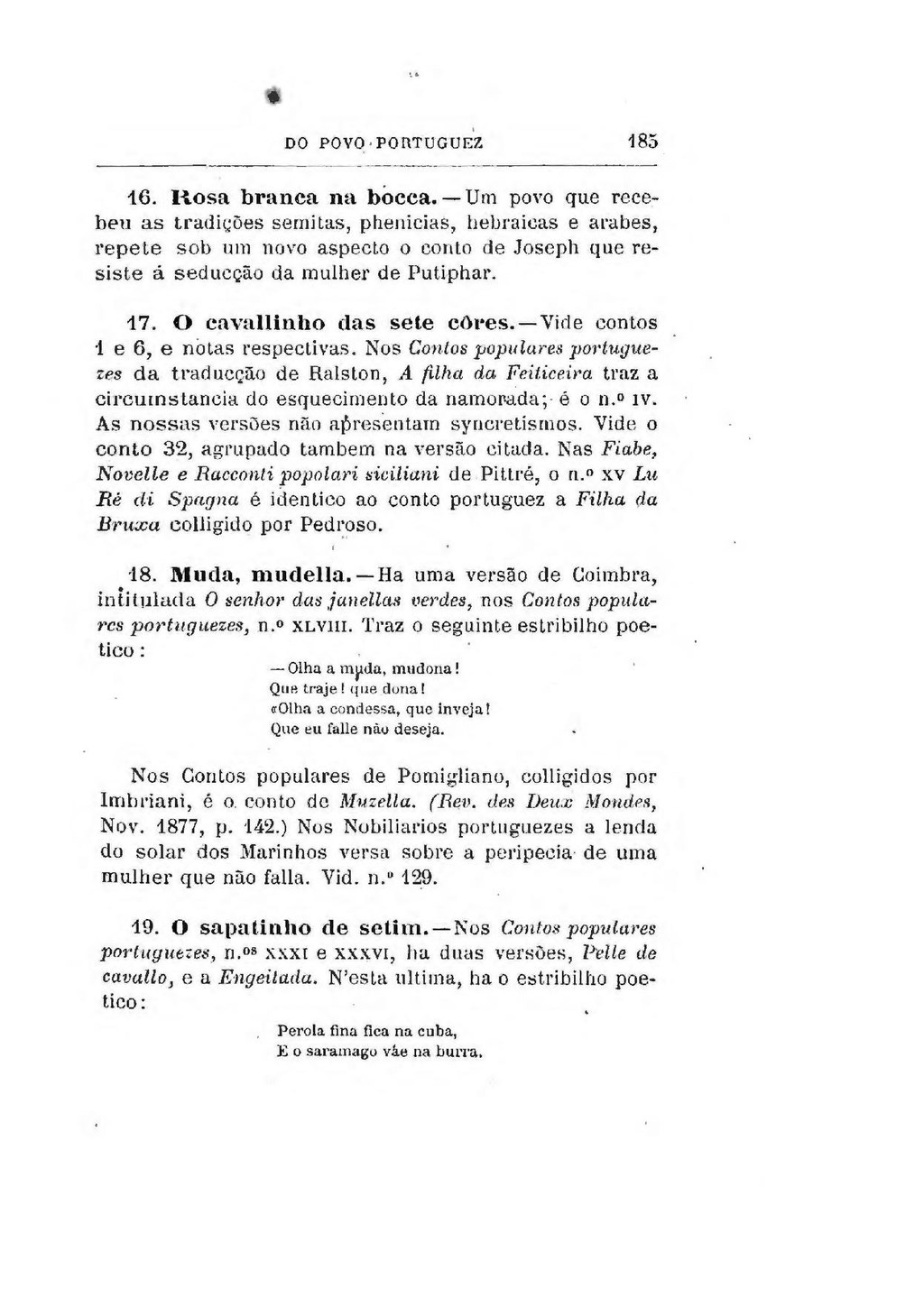 Contos tradicionais do povo português (I) - Secção II. Casos e facécias da  tradição popular - Etnográfica Press