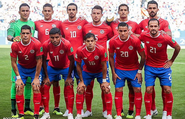 Costa Rica national team at the 2018 FIFA World Cup in Russia