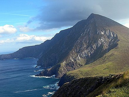 Sea cliffs of Croaghaun