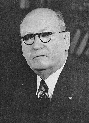 D. F. Malan, leader of the NP from 1934 until 1953
