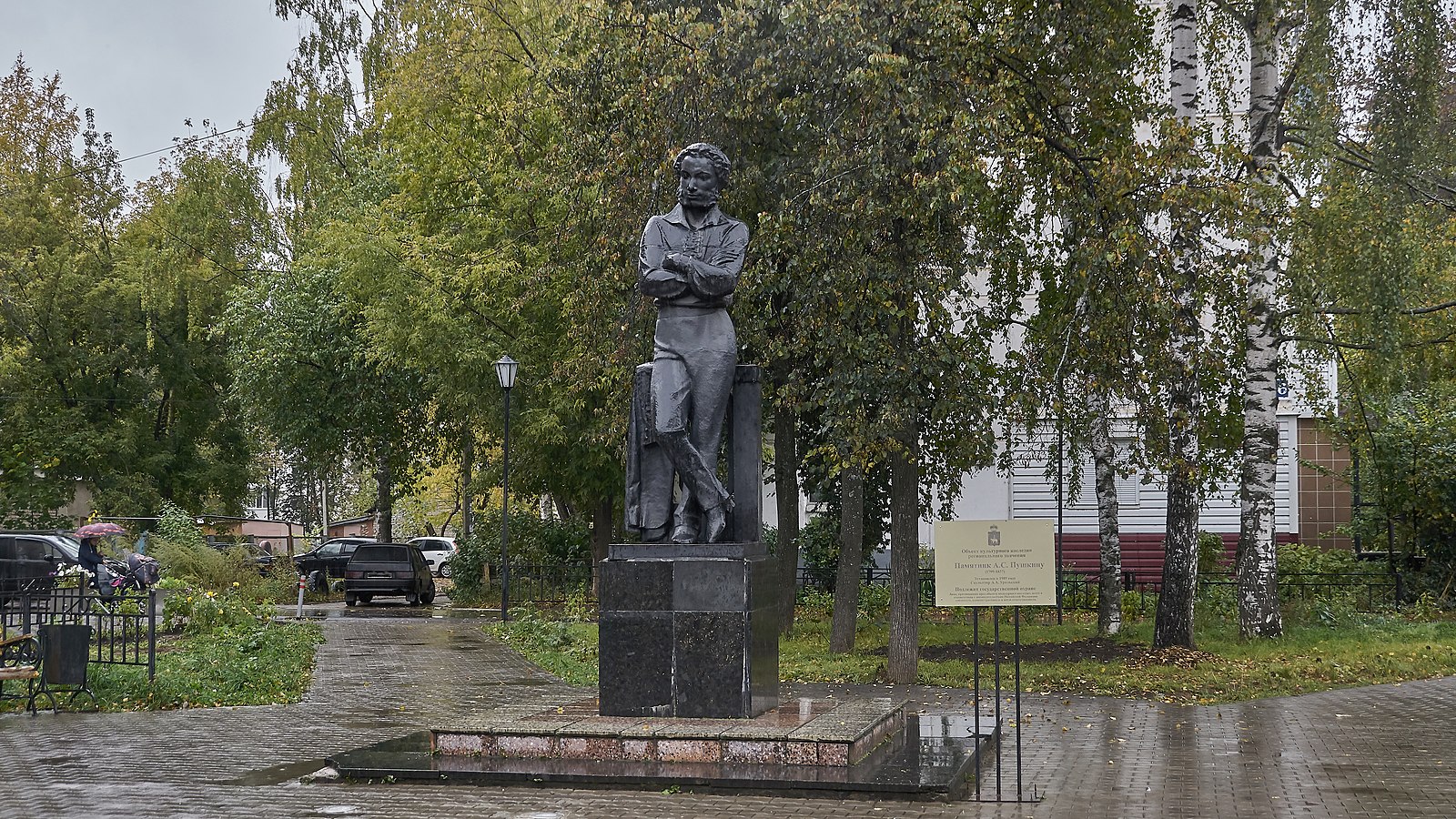 Город Чайковский памятник Чайковскому