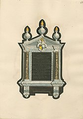 Memorial to John Taylor from Chiswick Church