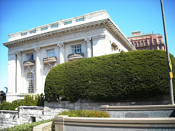 The Spreckels Mansion in San Francisco
