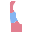 Delaware Wyniki wyborów prezydenckich 1920.svg
