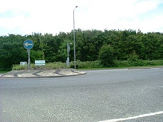 Denham Roundabout Traffic roundabout in Buckinghamshire, England