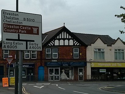 How to get to Borrowash with public transport- About the place