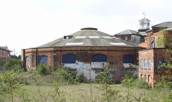 North Midland Railway roundhouse in 2006