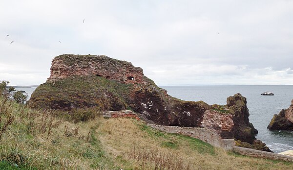 Albany's artillery blockhouse at Dunbar Castle