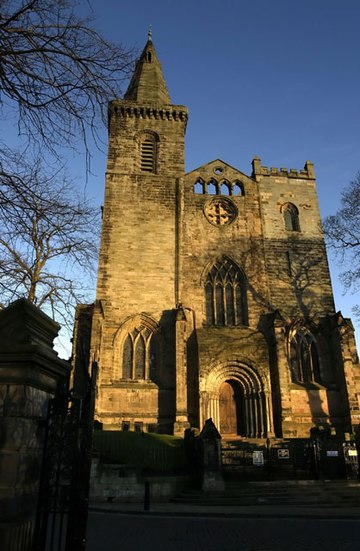 King Robert I is buried in Dunfermline Abbey