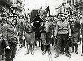 Durrutis begravelse i Barcelona 23. november 1936.