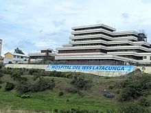 IESS Hospital in Latacunga EC Latacunga Hospital 2012.jpg