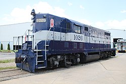 Muzejní lokomotiva GP7