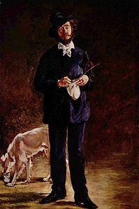 Édouard Manet, Portrait de Gilbert Marcellin Desboutin, ou L'Artiste (1875), musée d'art de São Paulo.