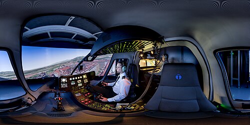 Helicopter simulator