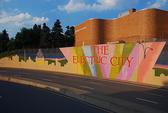 Electric City Mural
