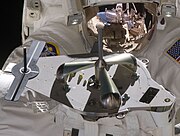 Electrical Flight Grapple Fixture used on the Space Shuttle's boom Electrical Flight Grapple Fixture.jpg