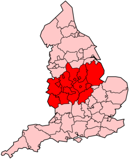 <span class="mw-page-title-main">Midlands</span> Place in England