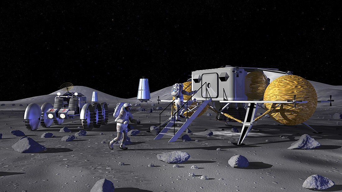 NASA lunar outpost concepts