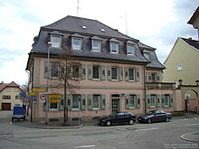 Das ehemalige Amtshaus in Eppingen ist heute Sitz des Polizeireviers