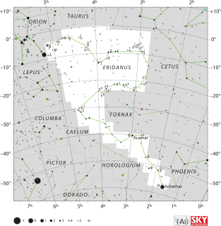 Eridanus (constellation) Constellation in the southern hemisphere