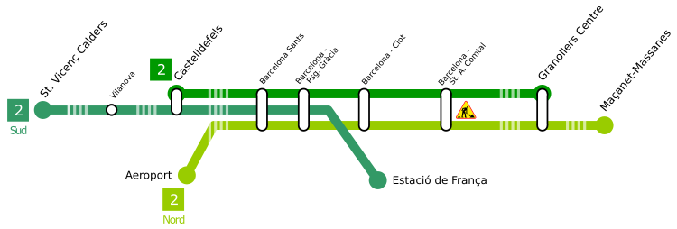 Horarios de trenes de Barcelona a Sitges